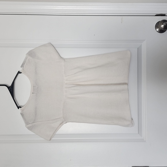 Love Lola 100% cotton scoop neck baby  doll sweater size  medium - Picture 2 of 3